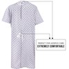 Utopia Care 6 Pack Unisex Hospital Gowns, Patient Gowns with