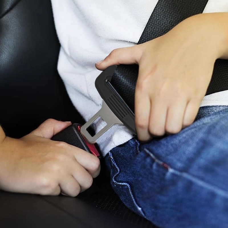 Seat Belt Pads Clips 4PCS Safety Belts Slot Plugs Fitting