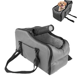 Cat Car Seat Center Console,Can Disassemble and Wash Car Cat/Dog Kennel,Go Out Portable Pet Car Pad,Cozy Dog Car Seats for Small Pets with Plush Liner Foldable Car Bed,Portable & Safe