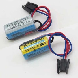 Unbranded 10Pcs ER17330V/3.6V 1700mAh A6BAT ER17330V PLC Lithium Battery with Plug