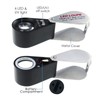 30x Magnifier Loupe Jewelry Jewelers Foldable Pocket Illuminated Magnifying Tool