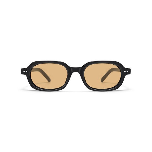 Appassal Retro Rectangle Sunglasses Womens Small Trendy 90s Square Sunnies
