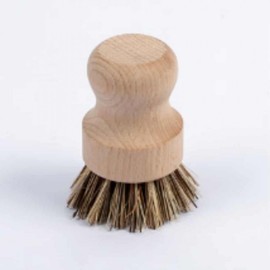 Wooden Dishwashing and Sink Cleaning Brush 02 Wood Cleaning Brush - Beige 2ea