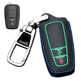 Toyota Smart Key Case, Key Cover, 2 Buttons, Genuine Leather, Toyota Dedicated Design, TOYOTA C-HR Prius 50 Series Key Cover, New Corolla RAV4 50 Series, Camry 70 Series, Land Cruiser Prado, Suitable