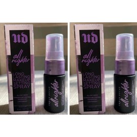 Urban Decay 2xURBAN DECAY ALL NIGHTER LONG LASTING MAKEUP SETTING SPRAY 0.5 OZ NEW