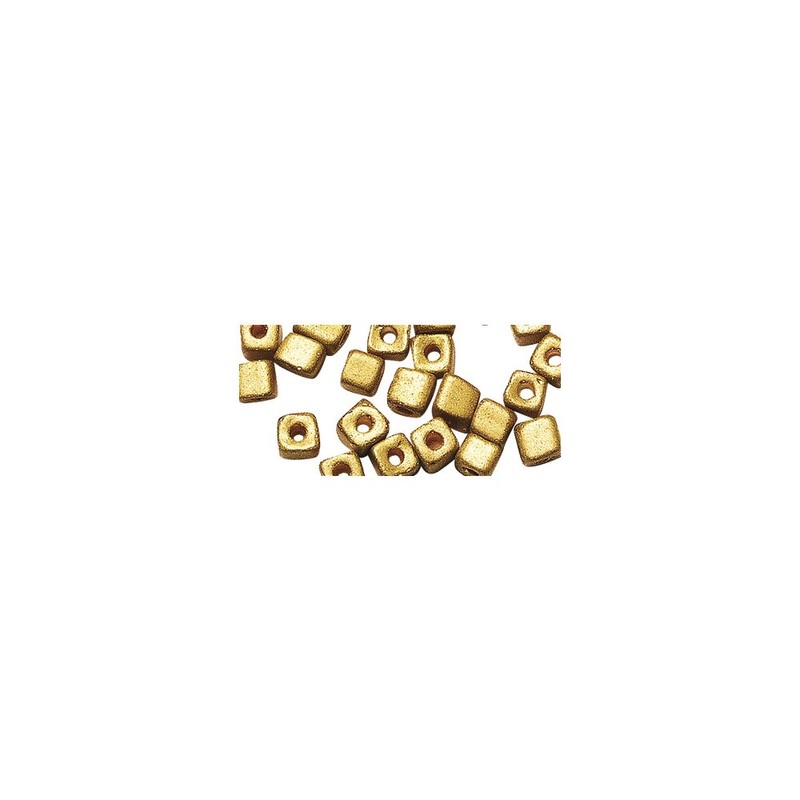 Rayher 14308162 - Cubo Metallizzato Opaco, 3,4 mm, Barattolo da