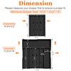 Spaclear Expandable Large Silverware Organizer - BPA-Free Food-Safe Utensil Drawer
