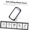 OHPHCALL 2pcs Flexible Tpu Watch Case and Screen Protector for