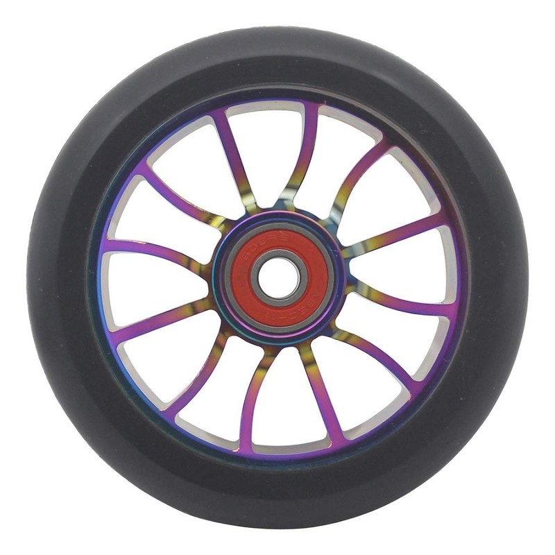 aibiku Set of 2 100 mm Stunt Scooter Wheels with