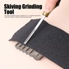 Edge Skiving Grinding Tool DIY Steel Material Durable Convenient Leather