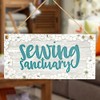 Sewing Sanctuary - Lovely Little Sewing Room Door Sign/Plaque Home