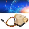 G1/2in Male Water Flow Sensor Counter Brass Hall Flowmeter DC