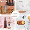 Salt and Pepper Mill Tray Wood Pepper and Salt Mill