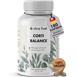 Corti Balance - 180 Vegan Capsules for Stress Relief