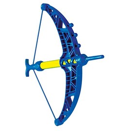Günther Flugspiele 1545 - Pfeil und Bogen Bulls Eye, ca. 26 x 29 cm, Bogen mit 3 Dartpfeilen aus weichem Schaumstoff, für Kinder ab 4 Jahren, inkl. Zielscheibe zum Ausschneiden