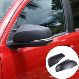 encar88_8 Matte Black Exterior Rear View Mirror Cover For Toyot Tacoma 2015-2022 US