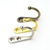 Hymyily 10 Pcs Zinc Alloy Wall Hanging Hooks Antique Hooks