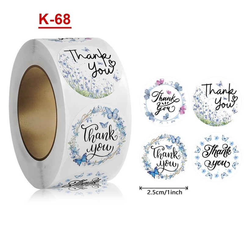 Plus Nao THANK YOU - A13 Thank You Sticker Gift