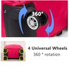 Rolling Laptop Bag, Lightweight Travel Trolley Luggage with 360° Spinner