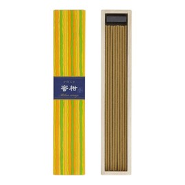 Nippon Kodo Kayuragi Mikan Incense Sticks, 40 Incense Sticks with Incense Holder, White, 40 Pieces (x 1)