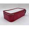 Smashbox Red and Clear Cosmetic Makeup Bag