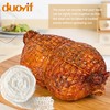duoyif Meat Net for Rolled Roasts, Elastic Roasting Net, Calibre