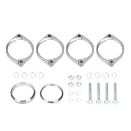 EVGATSAUTO Repair Rusted Flange Clamp, Exhaust Flange Muffler Back Box Repair Clamp Brackets Fix Kit Fits E46 M3
