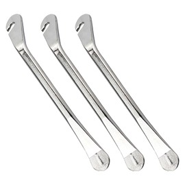 HXMJIED 3PCS Bicycle Tire Lever Tyre Spoon Changing Tool, Bike Tire Levers to Repair Bike Tube, Stainless Steel Bicycle Tire Lever Tyre Spoon Iron Changing Tool, Bike Tire Repair Changing Tools