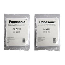 Panasonic MC-V295H Type C-19 Canister HEPA Vacuum Bag, Pack of 4