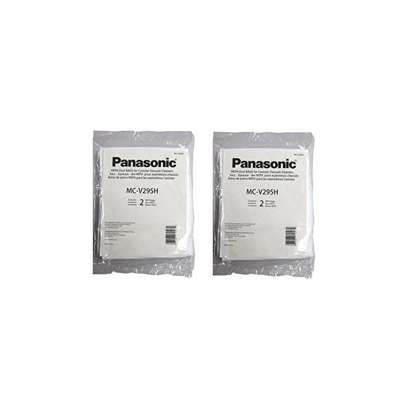 Panasonic MC-V295H Type C-19 Canister HEPA Vacuum Bag, Pack of