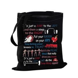 PXTIDY Rocky Horror Tote Bag Picture Show Gift Fans Gift Horror Movie Themed Shoulder Bag Musical Movie Fans Gift