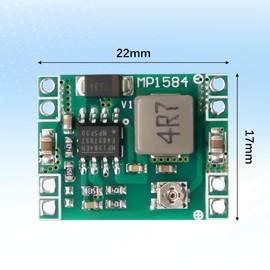 AYWHP MP1584EN Buck Converter DC-DC 3A Power Step Down Module Buck Converter 24V to 12V 9V 5V 3V for Arduino Pack of 10
