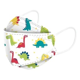 Cubrebocas Dinosaurios Kf94 100 Piezas Niños