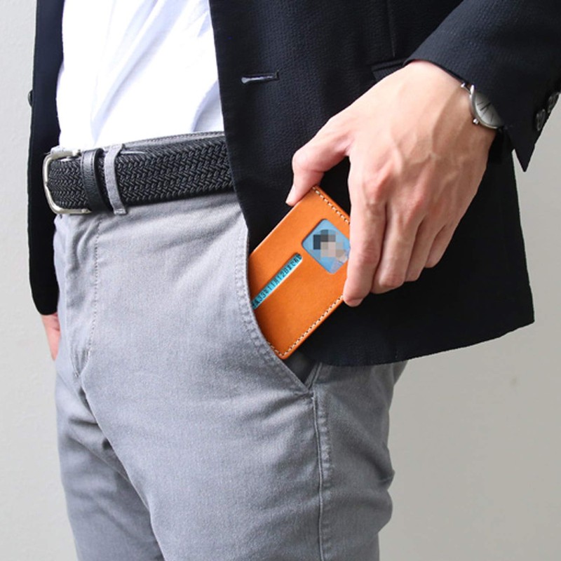 Polco Colosso Original Tochigi Leather License Case, Made in Japan,