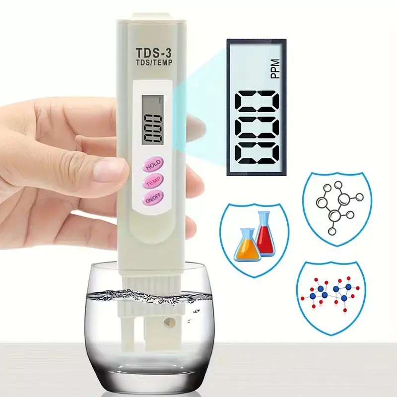 Unbranded Handheld Water Quality Hardness Purity Digital LCD Meter 0-9990