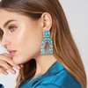 Flyonce Large Statement Drop Earrings for Women Boho Jewelry, Sparkle
