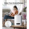 BREEZOME 6L Humidifiers for Bedroom Large Room & Essential Oil