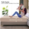 ohano Waterproof Mattress Protector, 120 x 200 cm Fitted Sheet,