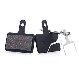 VOANZO 2 Pairs BB5 Resin Disc Brake Pads Resin and Semi Metallic Disc Brake Pads Fit Bike