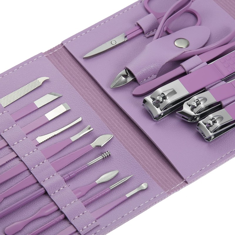 VOCOSTE Manicure Set Professional Nail Clippers Pedicure Kit for Hand