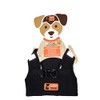 The Dog Walker Black Mesh Small Style Harness Breathable