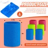 Wettarn 6 Pcs 4 Inch Cotton Sport Wristbands - Tennis,