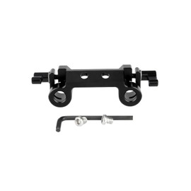NICEYRIG 15mm Dual Rod Clamp with 1/4"-20 Standard Thread Only Suitable for NICEYRIG Camera Shoulder Rig S485,S483-272