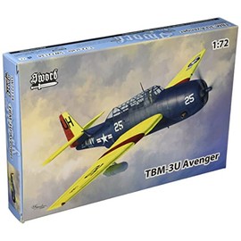 Sword 1/72 US Navy Grumman TBM-3U Avenger Plastic Model Kit,SWD72134