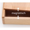 Paintersisters® Pen Box with Sliding Lid - Wooden Box Made