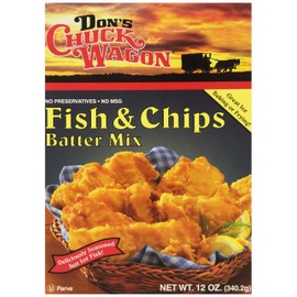 Don's Chuck Wagon Fish & Chips Mix, 12-ounces (Pack of6)