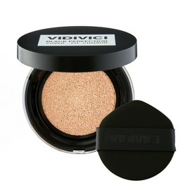 Bdi Beach Black Perfection Cover Fit Cushion 13g SPF 40 PA++, 17N pair, 1 piece / 비디비치 블랙 퍼펙션 커버 핏 쿠션 13g SPF 40 PA++, 17N 페어, 1개