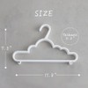 PUPPAPUPO Baby & Kids Hangers Set of 15 [Cloud] Storage,