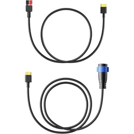 BLUETTI Adapter Cable Set, XT60 to Anderson Plug and Aviation Plug Connectors, Compatible with AC240 and B210