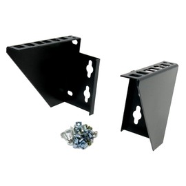 CNAweb 2U 19-Inch Steel Wall or Relay Rack Mountable Simple Vertical Rack and Server Rack